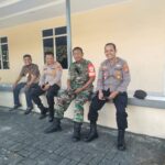 Guna Memberikan Keamanan Perayaan Jumat Agung Jajaran Mapolsek Neglasari Bersama 2 Pilar Di Gereja Pouk Maranatha