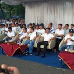 Ketua DPRD Kota Tangerang Apresiasi Komisi Pembrantasan Korupsi Atas Terlaksananya Roadshow Bus Anti Korupsi Di Hari Car Free Day Patung Tugu Adipura