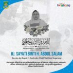 Segenap Jajaran Redaksi Posindonesia.net Dan Grup Jurnalis PT Posindonesia Dan Matapos Turut Berbelasungkawa Atas Meninggal Ibunda Bapak Wakil Walikota Tangerang