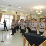 Polres Metro Tangerang Kota Gelar Serah Trima Jabatan Jajaran Kepolisiannya, Ini Para Anggotanya Yang Mutasi
