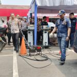 Uji Emisi Sejumlah Kendaraan Dinas Polres Metro Tangerang Kota, Kapolres:Tak Lolos Langsung Perbaiki Dan Uji Ulang