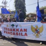 GMKI Dan GKKD Cabang Bandar Lampung Aksi Damai'Tegakkan Pancasila, Keberagaman Dan Kebebasan Beragama'