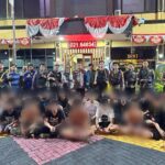 42 Remaja Hendak Tawuran, Dengan Sigap Tim Patroli Presisi Polres Metro Jakarta Barat Bubarkan Dan Mengamankan Sajam