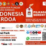 GERAKAN INDONESIA BERDOA AJAK UMAT BERDOA UNTUK PILKADA 2024 AMAN DAN DAMAI