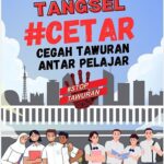 CEGAH TAWURAN PELAJAR, POLRES TANGERANG SELATAN LUNCURKAN PROGRAM 'CETAR'