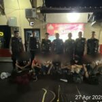 8 Remaja Hendak Tawuran Diamankan Tim Patroli Presisi Polres Metro Tangerang Kota