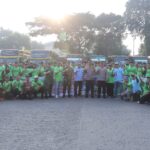 Polres Metropolitan Tangerang Kota Kerahkan Ratusan Personil Gabungan Kawal May Day Buruh Tangerang Ke Jakarta