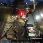 Adanya Proyek Pengecoran Jalan Di Raya Kukun Cadas Yang Tidak Memikirkan Keselamatan Bagi Pengguna Jalan