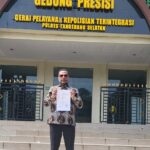 Pengacara Erles Rareral,SH,MH Laporkan Terduga 'S' Ke Polres Kota Tangerang Selatan Terkait Kasus Pemerasan