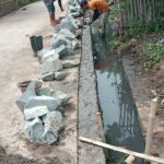 Diduga Dikerjakan Asal-Asalan Tanpa Papan Proyek Pekerjaan Proyek SPAL Di Kampung Wadas Desa Tameng Kecamatan Gunung Kaler Diindikasi Sarat Korupsi