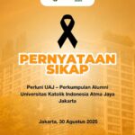 Penyataan Sikap Perkumpulan Alumni Universitas Katolik Universitas Atmajaya Terkait Ketegangan Dan Situasi Genting Yang Melanda Jakarta