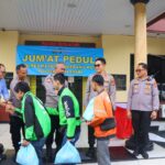 Wakapolres Metro Tangerang Kota Gelar Bhakti Sosial Bersama Komunitas Ojol Neglasari, Sinergi Jaga Kamtibmas