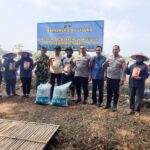 Dukung Program Asta Cita Presiden RI, Polres Metro Tangerang Kota Tanam Jagung Pipil Di Batu Ceper