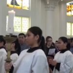 Perayaan Memperingati Kenaikan Yesus Kristus Tuhan Bagi Umat Kristiani Di Seluruh Gereja Berjalan Meriah Dan Lancar