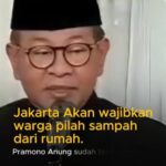 Gubernur Jakarta Terapkan Wajib Pilah Sampah, Sistem Baru Berlaku Serentak Di Semua Wilayah