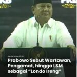Dugaan Pernyataan Presiden RI Prabowo Sebut Wartawan "Londo Ireng",Asosiasi Pers Desak Permintaan Maaf Dugaan Pernyataan Presiden RI Prabowo Sebut Wartawan "Londo Ireng",Asosiasi Pers Desak Permintaan Maaf