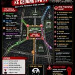 Pemberitahuan Jalan Rute Di Jakarta Yang Harus Dihindari Pengguna Jalan Atas Demo Hari Ini Menghiasi Sejumlah Grup Media