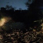 Diduga Limbah B3 Karet Ban Ditimbun Dan Digiling Di Suka Asih  Kecamatan Pasar Kemis Tidak Berizin
