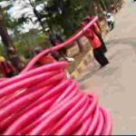 Proyek Galian Kabel Merah Di Perumahan Kukun Jalan Rajeg Dipertanyakan Dan Diduga Pekerjanya Abaikan K3