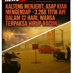 KALTENG DARURAT UDARA TERCEMAR {KARHUTLA}